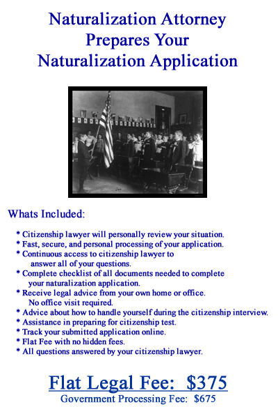 Naturalization Attorney Assisted